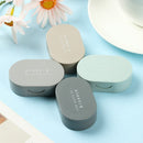 Lovely Travel Contact Lenses Box Contact Lens Case with Mirror Mini Square