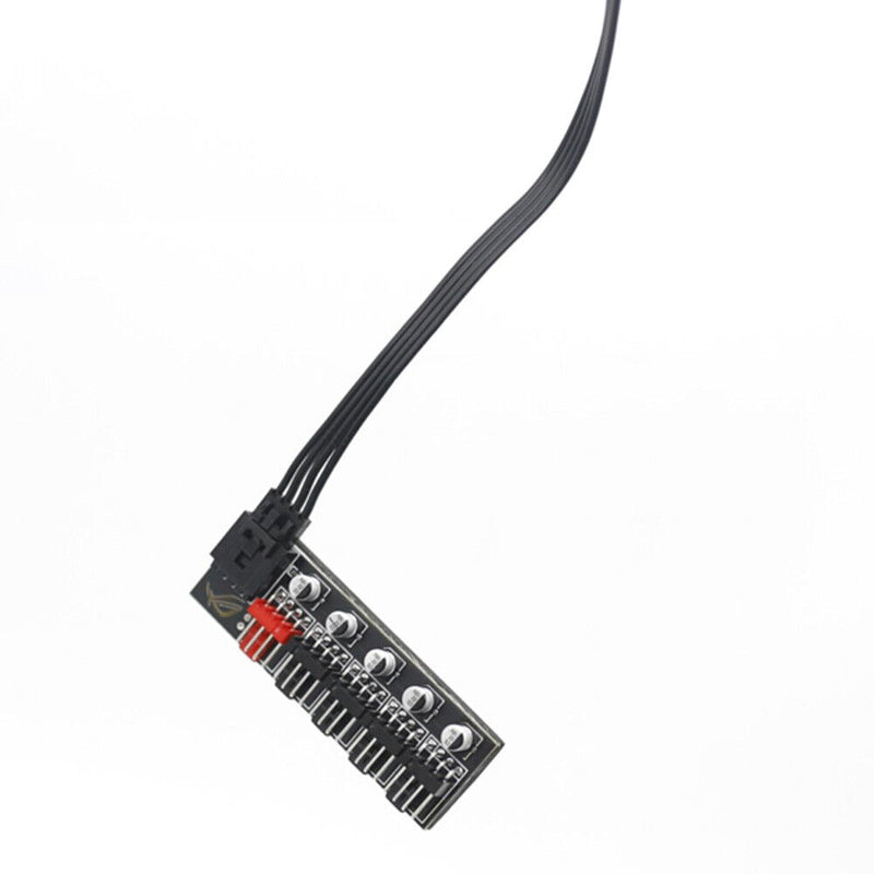 5-Port Desktop PC Cooler Cooling Fan Hub Splitter Controller for 4-Pin PWM Fan