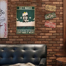 Taking Bath Dog Retro Metal Plate Tin Sign Plate Poster for Bar Club Cafe Home