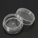 50x Plastic Empty Cosmetic Sample Container 3 Grams Jars Containers pot  hot.