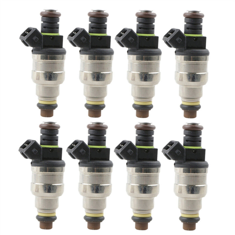 8Pcs 42LB Fuel Injectors EV1 For Chevy GM LS1 LS6 LT1 For Ford Mustang DOHC SOHC