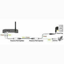 Passive Power over Ethernet PoE Adapter Injector & Kit W0T1 C6T0 Splitter V3K7