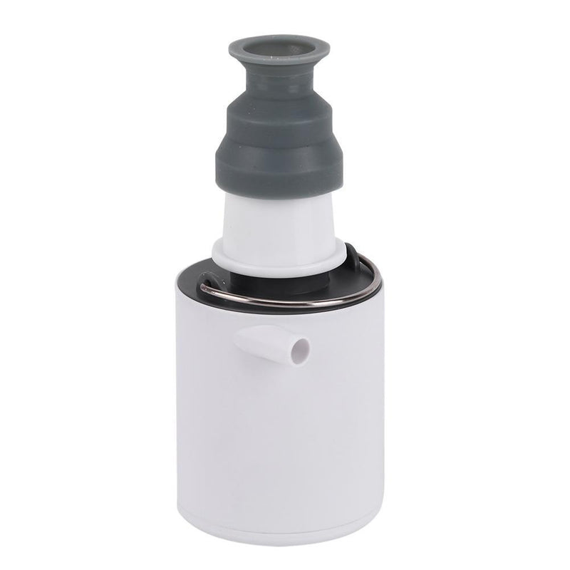 Mini Air Pump 1300mAh Rechargeable Air Pump Quick Inflate Deflate (Grey)