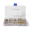 80pcs 6-15mm Spring Clips Fuel Line Hose Water Pipe Air Tube Fastener Clamp