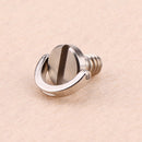 Camera Tripod Head Quick Change Plate Screw 1/4 D-Ring Convert Screw