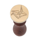 Wood Handle Paint Seal Retro DIY Envelope Wax Seal Stamp Post Decor (F349) Newly