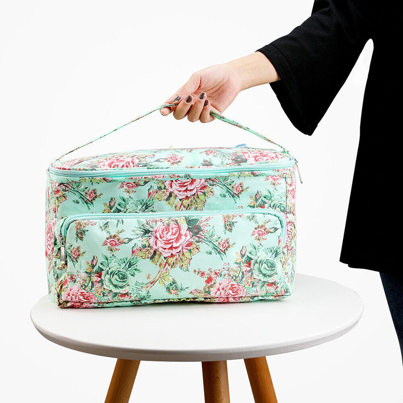 Oxford Cloth Printing Wool Crochet Storage Tote Knitting Yarn Bag (C Line) Newly