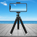 Phone Tripod & Selfie Stick Stand Professional with Wireless Remote and Clips