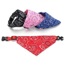 Adjustable Leash Washable Cat Scarf Triangle Neckerchief Puppy Bibs Pet  Collar