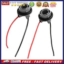 2pcs Car Auto 1156 Light Bulb Socket Lamp Holder LED Wiring Connector Adapter