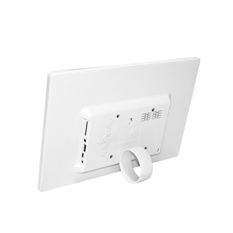 12.1 Inch Digital Photo Frame 1280x800 Back-light Electronic Album (White)