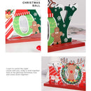 Xmas Desktop Decorations Christmas Table Decor Wooden Ornaments Desk Wood Craft