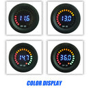 DC 5-36V LED Digital Color Display Voltmeter Car Motorcycle Volt Panel Meter
