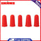 Matefield Anti-Slip Hot Glue Gun Fingerguard Silicone Finger Guard, Red