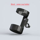 MTB Road Bicycle Bottle Holder Aluminum Alloy Bike Kettle Cup Rack (Black) Newly