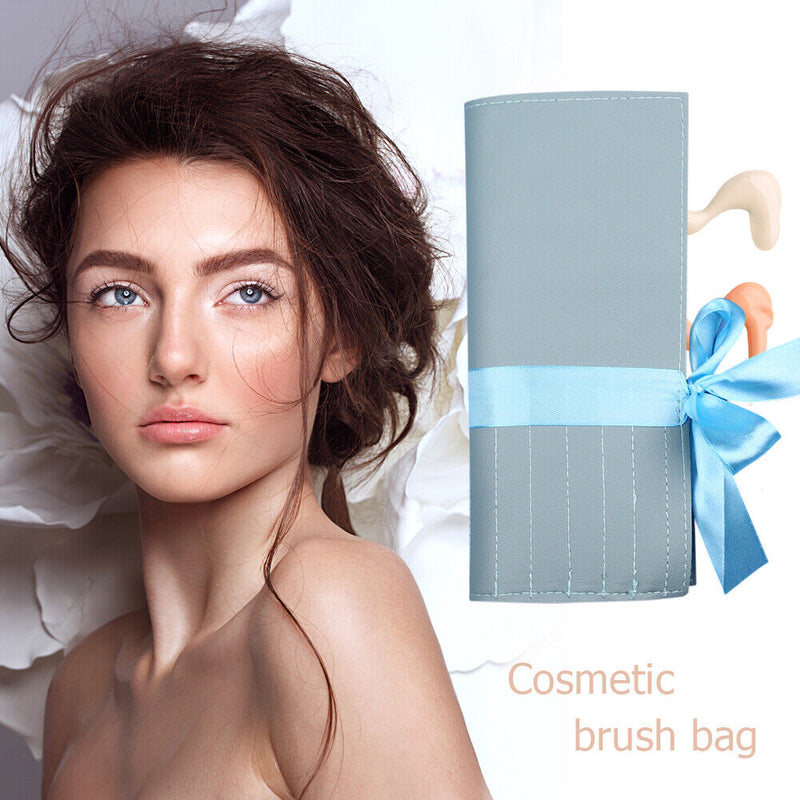 Makeup Brush Bag Eyeshadow Powder Cosmetic Travel Organizer Storage Case