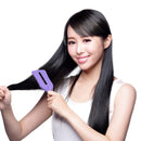 Anti-static Comb Hollow-out Massage Hair Brush Hairdressing Tool (Blue) Newly
