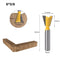Woodworking Tool Dovetail Router Cutter Hradness End Cutter Dovetail Router Bit
