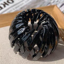 Lazy Ponytail Hairpin Fashion Hairstyle Bird Nest Hair Clip (Black) Newly