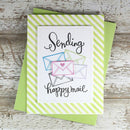 Cards Making DIY Drawing Paper Scrapbooking Layering Stencil Template Embossing