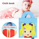 Baby Goodnight Educational Cognition Montessori Cloth Books Bedtime Books