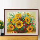 Sunflower Vase Diamond Painting Kits Partial Special Shaped Drill Home Decor