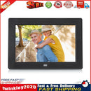 HD Digital Photo Frame Electronic Music Playing Picture Frame (EU Black) Newly