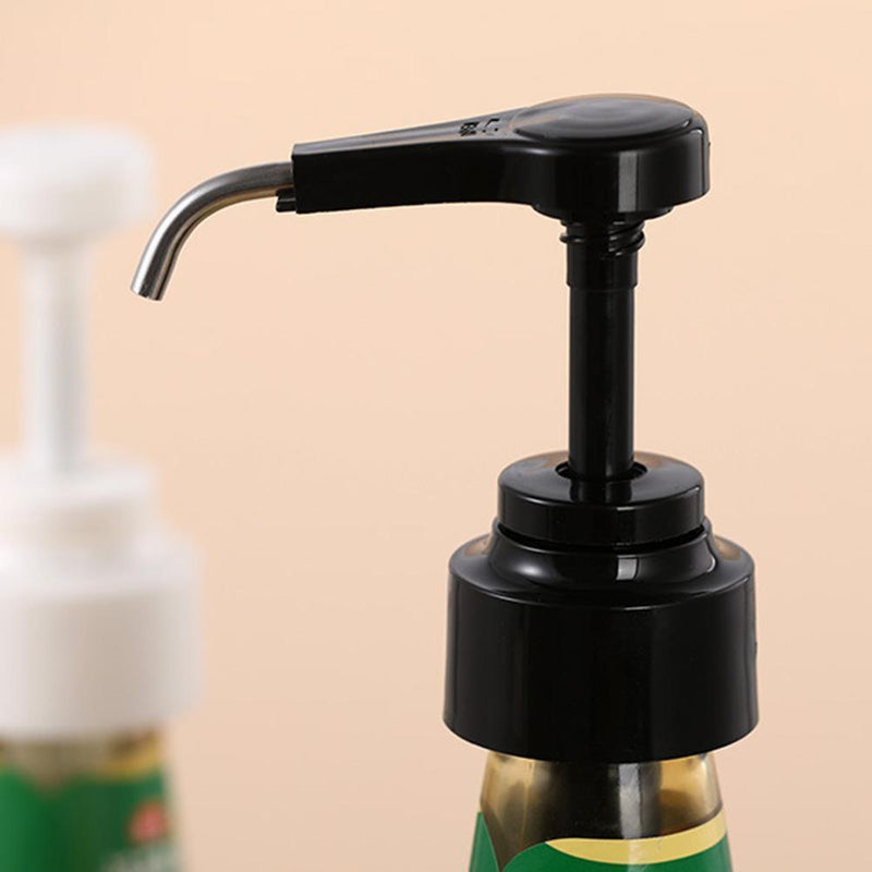 Sauce Saving Oyster Oil Squeezer Ingredient Can Bump Kitchen Tool (Black)