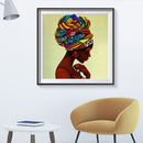 Diamond Painting Ethnic Girls Full Round Drill Picture of Rhinestone DIY Drawing