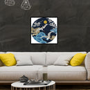 Diamond Embroidery Two Flying Crane Diamond Painting Cross Stitch Needlework
