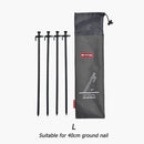 Tent Pegs Bag Camping Wind Rope Tent Nail Storage Pouch Travelling Accessorie