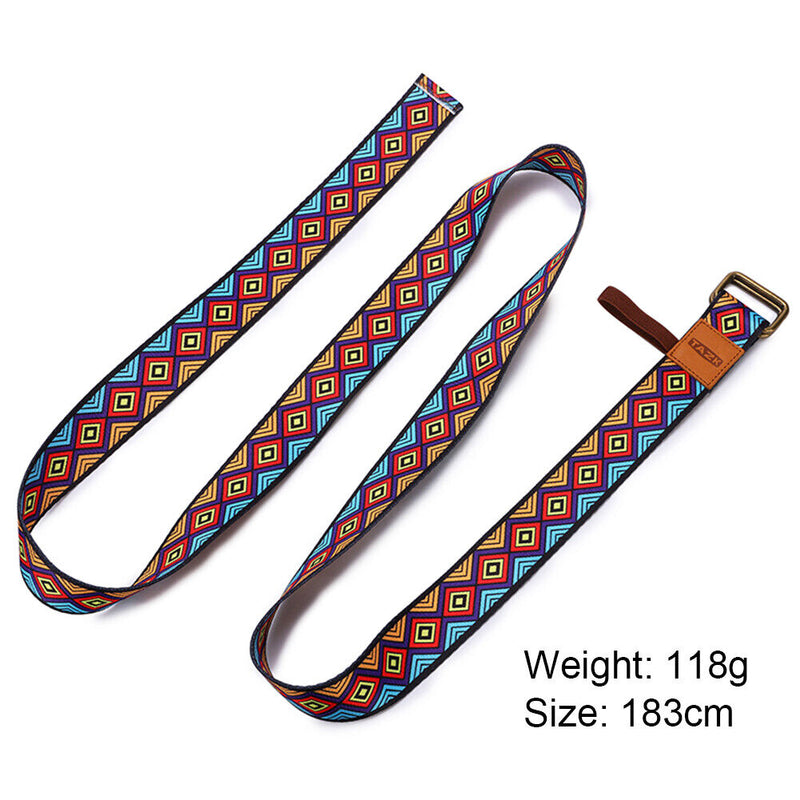 Yoga Strap Belt Elastic Dance Stretch Fitness Exercise Resistance Band (A3)