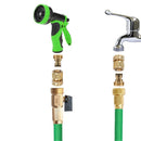 Brass Water Pipe Fit Fitting Adapter Hose Quick Connector Female Male Thread