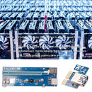 USB 3.0 PCIe Riser PCI-e PCI Express 1X to 16X Adapter Card for BTC Mining