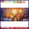 Flower Tree by Lake Oil Paint By Numbers Kits Picture Wall DIY Home Decorat