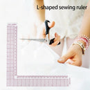 10pcs L Shape Garment Cutting Acrylic Quilting Ruler Tailor Ruler