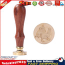 25mm Fire Lacquer Sealing Wax with Handle Copper Animal Wax Stamp (DW22) Newly