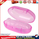Pet Finger Toothbrush Silicone Dog Tooth Cleaner Cat Teeth Cleaning(Pink) Newly