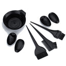 Hair Dye Color Brush Bowl Set with Ear Caps Hair Tint Dying Blender Styling Tool