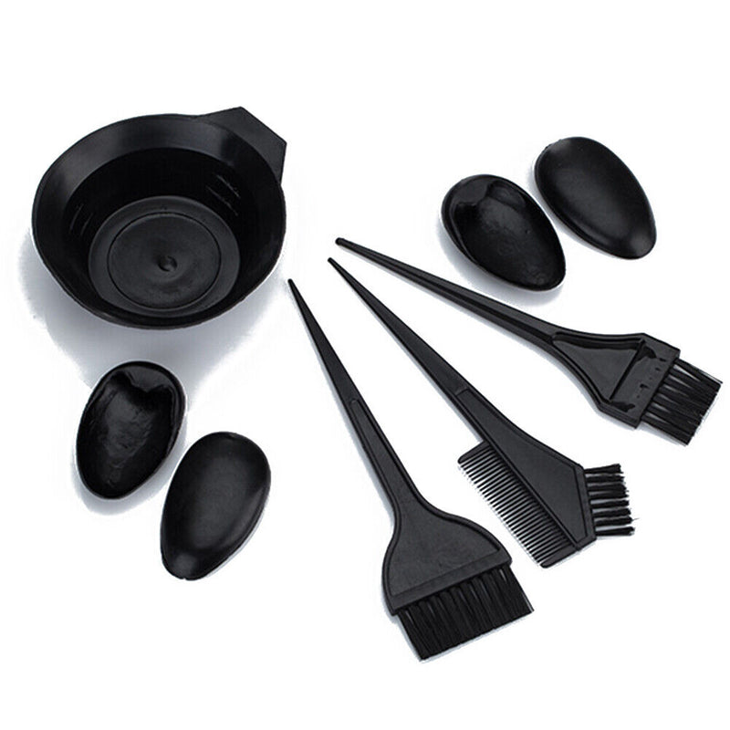 Hair Dye Color Brush Bowl Set with Ear Caps Hair Tint Dying Blender Styling Tool