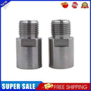 #A Mountain Bike Pedal Extension Bolts Spacers Axle Crank Pedal for MTB Bicycle