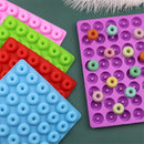 Bakeware Chocolate Dessert Silicone Mold Mini Donut Mold 48 Cavity Cake Mould