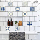 20pcs Kitchen Bathroom Toilet Adhesive Wallpaper Waterproof Tile Mosaic Stickers
