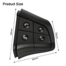 4 Keys Steering Wheel Switch Button for Benz ML/GL/R/B Class (Black Right) Newly