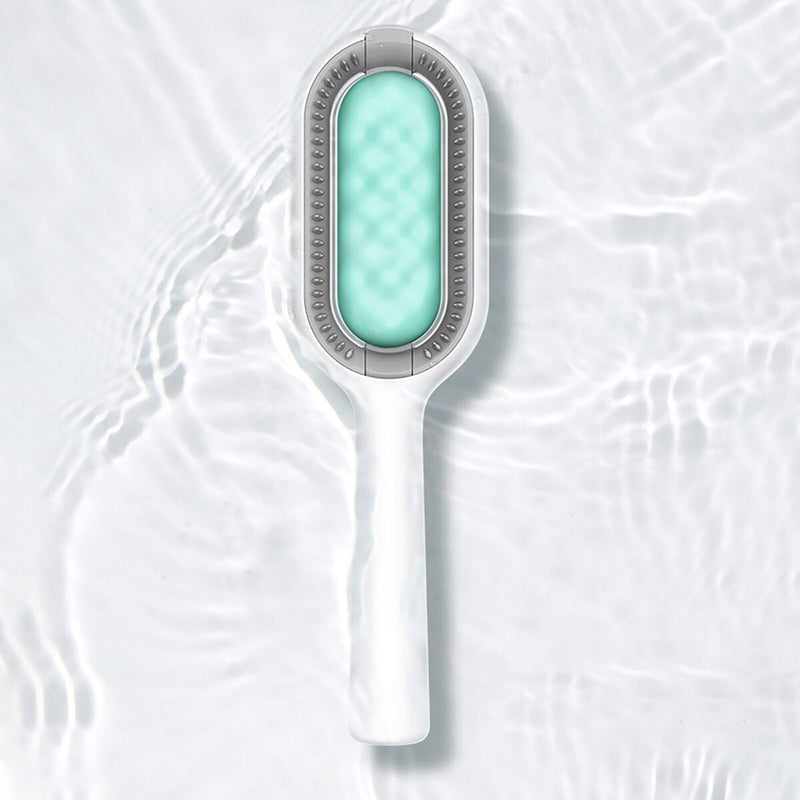 #A Pet Grooming Brush - Removes Loose Undercoat Gently Tool for Dogs Cats Rabbit