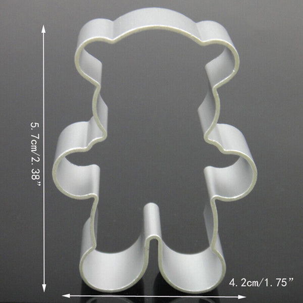 1x Bear Shape DIY Biscuit Cookie Pastry Mold Kitchen W1C4 K1T9 X8 T8Q9 Tool B4R2