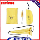 4pcs Sax Maintenance Cleaning Kit with Saxophone Cleaning Cloth Mouthpiece Brush