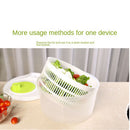 Salad Spinner Vegetable Lettuce Washer Dryer Serving Bowl Container Large