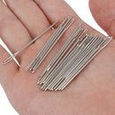 Big Eye Hand Sewing Needles Stainless Steel Embroidery Stitching Kit with Bot