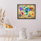 World Map Oil Paint By Numbers Kits Canvas Drawing DIY Coloring Picture Art